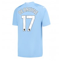 Camisa de time de futebol Manchester City Kevin De Bruyne #17 Replicas 1º Equipamento 2023-24 Manga Curta